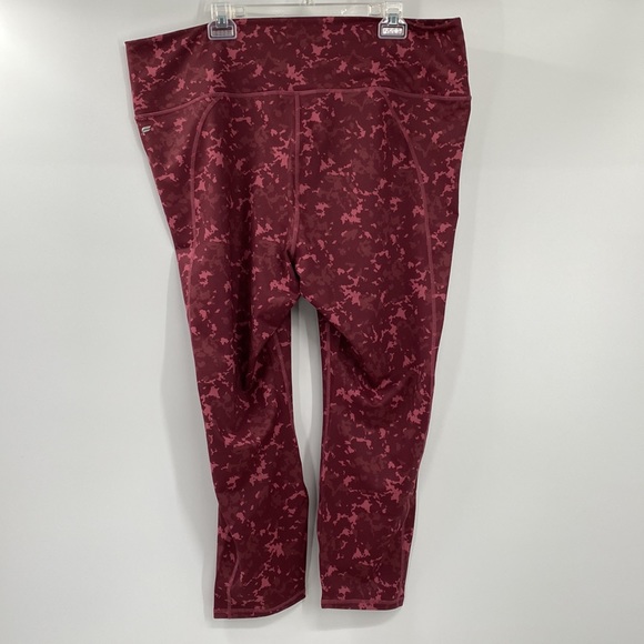 FABLETICS NEW 4X Powerhold Highwaist Black Cherry - Picture 3 of 6
